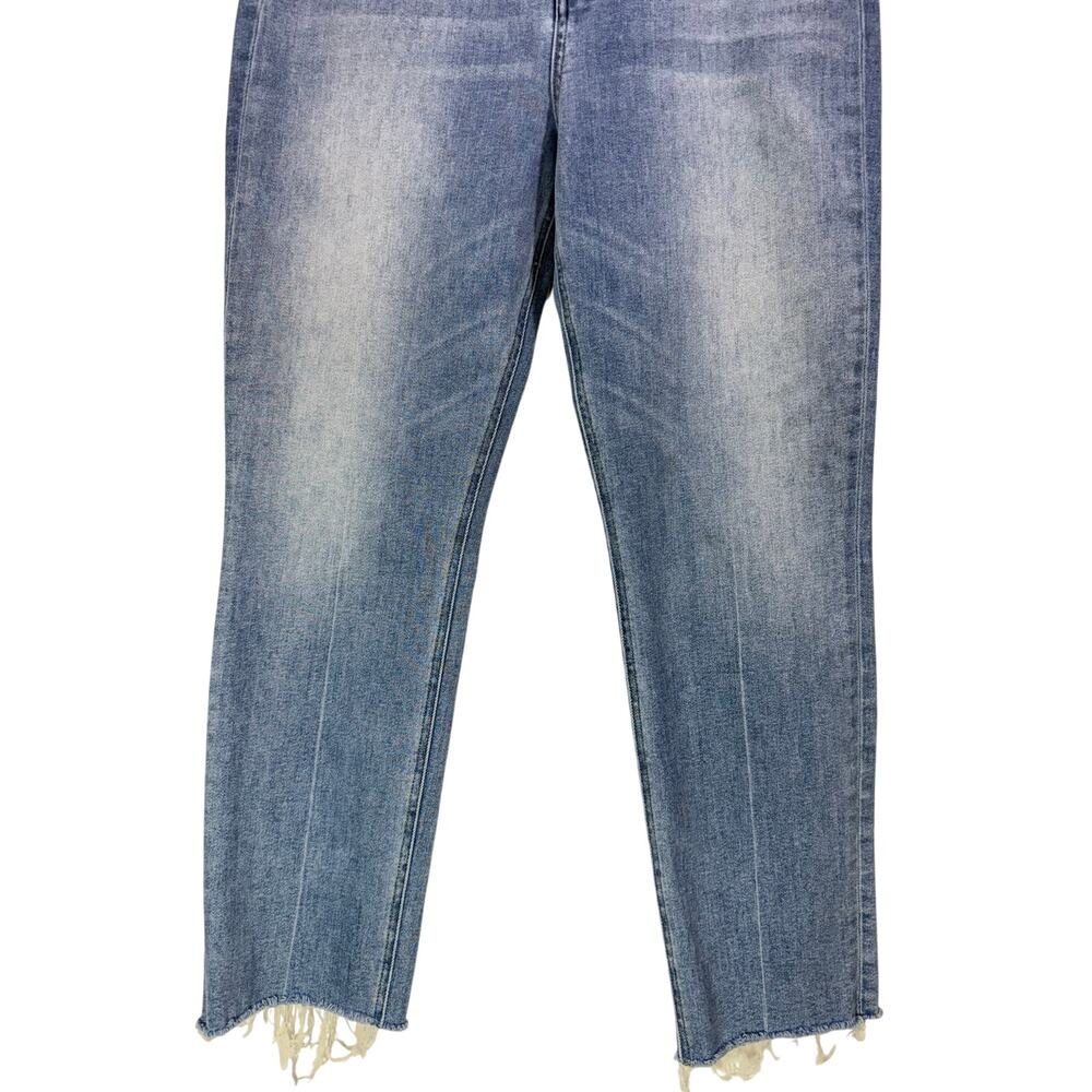 Frank & Eileen Derry High Rise Crop Jeans Classic Blue Wash Size 31 - Picture 7 of 16